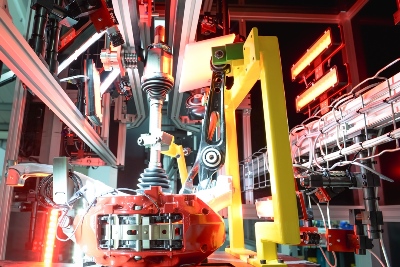 Front corner sub asssembly vision system